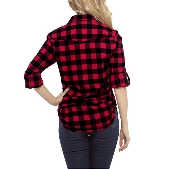 Matchstick Flannel Top - Picture 2 of 8